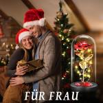 Eternal Rose in Glass with LED Light