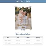 Custom Photo Blanket – Soft & Cozy Gift