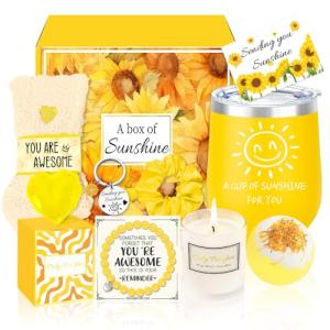 Sunflower Self-Care Gift Set for Women