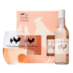 Luxury Rosé Wine Gift Set with Elegant Tumbler