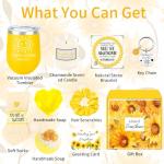 Sunflower Self-Care Gift Set for Women