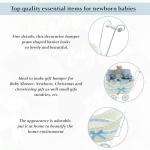 Baby Gift Hamper Basket for Newborns (Blue)