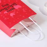 Valentine's Day Heart Gift Bags - Set of 4