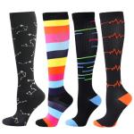 Cozy Compression Socks for Travel and Sport