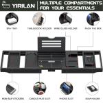 Expandable Bamboo Bath Tray for Couples and More