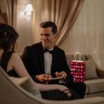 Valentine's Day Heart Gift Bags - Set of 4