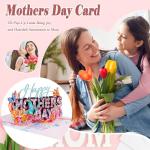 3D Pop-Up Mother's Day Card for Best Mom