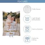 Custom Photo Blanket – Soft & Cozy Gift
