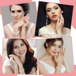 5 Piece Stackable Pearl Bracelet Set for Women