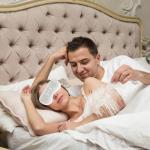 Pearl Eye Mask for Brides - Perfect Gift!