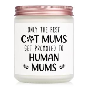 Funny Cat Mum Candle Gift for Expecting Moms