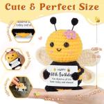 Cute Bee Crochet Gift for 50th Birthday