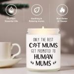 Funny Cat Mum Candle Gift for Expecting Moms