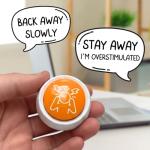 Funny Survival Button Gift for Women and Moms