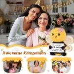 Cute Bee Crochet Gift for 50th Birthday