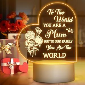 Personalized Night Light for Mum and Grandma