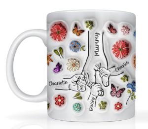 Personalized Mummy Mug with Kids' Names