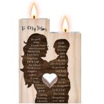 Heart-Shaped Candle Gift for Mum and Grandma