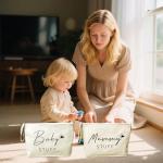 2 Pack Canvas Pouches for Moms and Moms-to-Be
