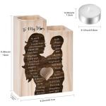 Heart-Shaped Candle Gift for Mum and Grandma