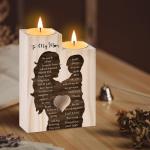 Heart-Shaped Candle Gift for Mum and Grandma