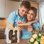 Heart-Shaped Candle Gift for Mum and Grandma