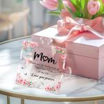 Puzzle-Shaped Acrylic Plaques for Mother's Day
