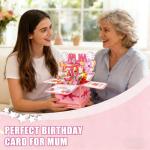 Funny 3D Pop Up Birthday Card for Mum