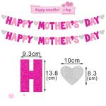 Happy Mother’s Day Banner - Pink Bunting Decor