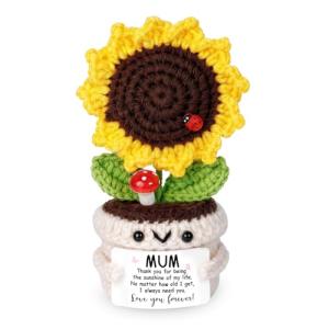 Adorable Handmade Sunflower Gift for Moms