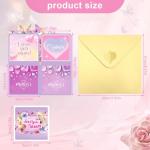 Personalized Mother's Day Pop-Up Card with Envelope