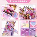Personalized Mother's Day Pop-Up Card with Envelope