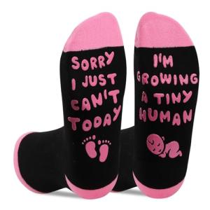 Funny Maternity Socks for Expecting Moms