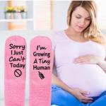 Funny Pregnancy Socks for Expecting Moms