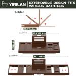 Expandable Bath Tray Caddy - Perfect Gift For Couples