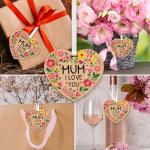 Happy Mother’s Day Wooden Heart Card Gift