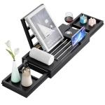 Expandable Bamboo Bathtub Tray - Perfect Spa Gift