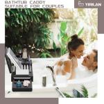 Expandable Bamboo Bathtub Tray - Perfect Spa Gift