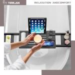 Expandable Bamboo Bathtub Tray - Perfect Spa Gift