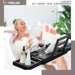 Expandable Bamboo Bathtub Tray - Perfect Spa Gift