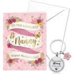 Mother's Day Card & Keychain for Nanny