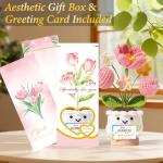 Heartfelt Tulip Flower Crochet Gift for Grandma