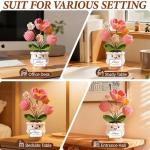 Heartfelt Tulip Flower Crochet Gift for Grandma