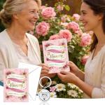Mother's Day Card & Keychain for Nanny