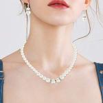 Silver Plated Pearl Jewelry Set for Women