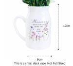 Personalized Floral Jug for Nanny Gifts