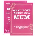 30 Things I Love About You, Mum Gift Book