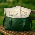 3-Piece Sage Green Mom-to-Be Gift Set