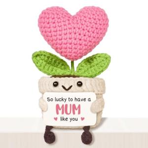 Cute Handmade Crochet Heart for Mum
