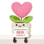 Cute Handmade Crochet Heart for Mum